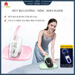 Máy hút bụi giường nệm Haier diệt khuẩn tia UV - Máy hút bụi giường nệm sofa lực hút mạnh - Bảo hành 2 năm