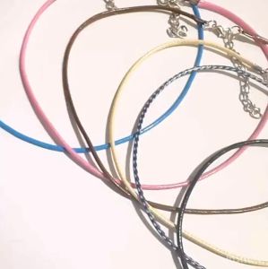 MYX Store Tali Kalung Polos Hitam Necklace Korea Polos Baby Choker Plain Korean Style Basic