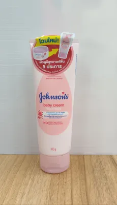 Johnsons baby cream จอห์นสัน เบบี้ครีม เฟซ แอนด์ บอดี้ ปริมาณสุทธิ 100 กรัม (เลือกกลิ่น)