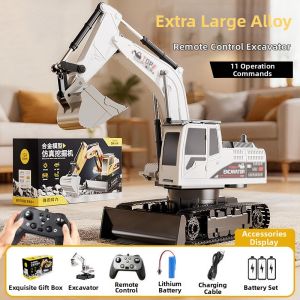BABYSHOME | Remote Control Large Toy Excavator