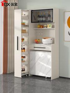 Luxury Style Rock Board Dinner Table Cabinet Multi-Function Kitchen Storage Furniture Wall Mounted Foldable Table G226