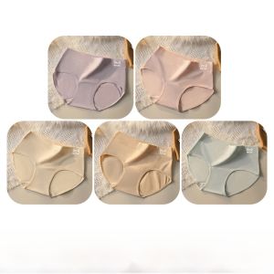 MiiOW | Quần lót tam giác cotton nguyên chất cho nữ Quần lót cotton kháng khuẩn dài vừa phải thoáng khí mềm mại cho bé gái