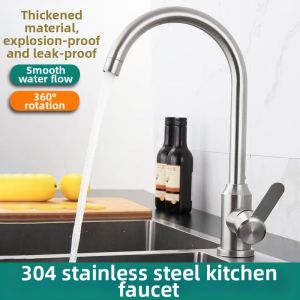 Thickened Cold & Hot Rotatable Kitchen Faucet