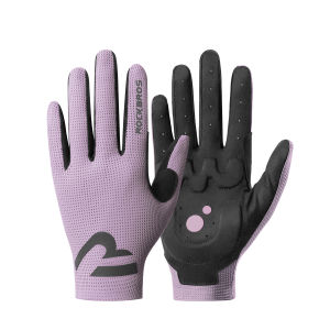 RockBros | ROCKBROS Bicycle Full Finger Gloves Fingertip Touch Screen Bike Gloves Breathable Non-slip Shock Absorbing Palm Pad Bike Gloves