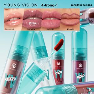 Son Dưỡng Môi YOUNG VISION 6 Màu - Màu Sắc Tươi Sáng Lâu Trôi Nhẹ Tênh Không Dính Dưỡng Môi 3.8ml