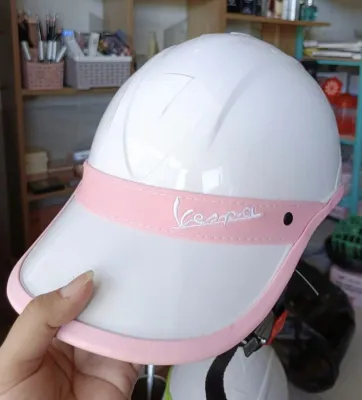 [ Hàng xịn] Mũ bảo hiểm kết lưỡi trai vepa ( có lỗ cột tóc nữ )