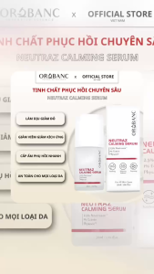 Tinh Chất Orobanc Làm Dịu Da Giảm Đỏ Phục Hồi - NeutraZ Calming Serum 30ml