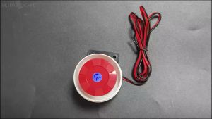 Piezoelectric Buzzer Alarm Horn Anti-theft Alarm Wired 12v High 120db Police Siren Alarm System Alarm with Autostart