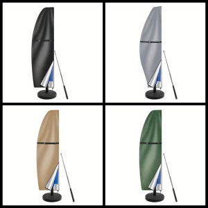 Waterproof Offset Banana Umbrella Cover 11-13 Feet