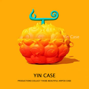 จัดส่งภายใน24ชั่วโมง เคส airpods case 2 การ์ตูน ผลไม้ปีศาจ เคสแอร์พอดยางซิลิโคน airpods 3 Airpods 1 Airpods Pro4 soft case