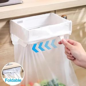 Feelife กระเป๋าแขวนถุงขยะพลาสติกแบบพกพาถุงแขวนถุงแขวนในห้องครัวที่แขวนผ้าเช็ดสำหรับห้องครัวในบ้านชั้นวางของแห้งแผ่นขัดถู