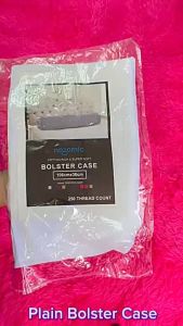 Premium Cotton Hotel Stripe Pillow Case Cover Bolster Case Cover Sarung Bantal Tidur Sarong Bantal Peluk Panjang Golek Kapas Murah Asrama Hostel Airbnb 枕头套 抱枕套