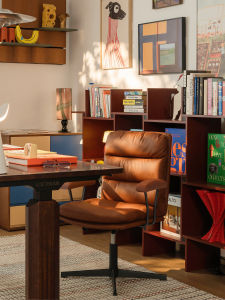 Home Office Computer Chair Ergonomic Rotatable Adjustable Height Desk Chair Comfortable Seat Memory Foam Back Support Chair