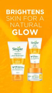 Simple Vitamin C Clay Mask For Brightening Skin With Vitamin C E Ginger Root (50g)