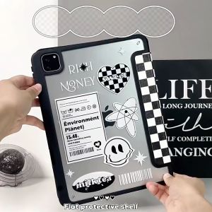 ⭐24 ชั่วโมงส่ง⭐แฟชั่น ขั้นสูง ins เคส for iPad 10.2 Gen10 9 8 2022 เคสไอแพด 2021 Air4 5 10.9 11pro Case ใส่ปากกาได