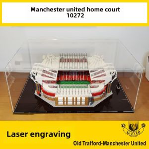 Lego 10272 Old Trafford Manchester United Stadium Transparent Display Box Acrylic Dustproof Box Building Blocks Storage Box