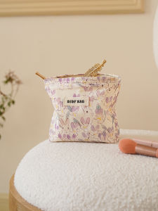 Mini Di Động Hoa Thỏ Trang Điểm Nhật Bản Ins Phong Cách Túi Đựng Mỹ Phẩm Sang Trọng Cảm Giác Son Môi Người Tổ Chức Kích Thước Nhỏ Gọn