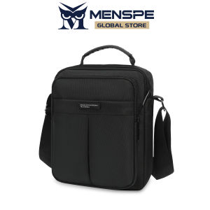MENSPE Mens Shoulder Bag Hangbag Waterproof Messenger Bag Fashion Travel Bag Business Bag Phone Bag Large Capacity Cross Body Bag Lightweight Casual Bag Fashion Leisure Sport Street Bag for College Student