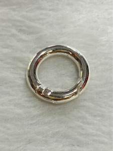 Khoen tròn inox 14-16li làm khoá túi xách phụ kiện handmade