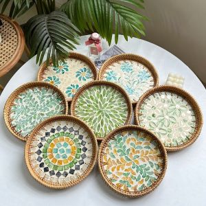DANBIYIN | Rattan Trays Baskets