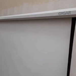 จอโปรเจคเตอร์ จอรับภาพประเภทมือดึง 70 100 120 150 นิ้ว ( GYGAR Manual Screen )