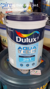 Chất chống thấm Dulux AquatechTM 3in1 (6kg.20kg). Chống loang màu do hiện tượng kiềm hóa từ hồ vữa.