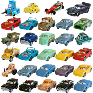 Disney | Hot! Disney Pixar Car Lightning McQueen The King Frank Guido Luigi Diecast Metal Alloy Model Car Collection Toy Birthday Gift