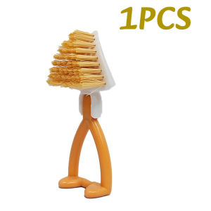 1/2PC Foldable Gap Cleaning Brush Multifunctional No Dead Angle Stove Brush Short Handl Kitchen Washing Brush Pans Scrubber