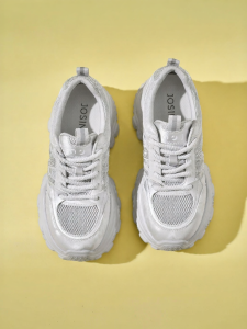 Josiny | Stylish Thick Sole Versatile Bling Low Height Boosting Casual Sports Shoes