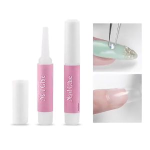 Độ nhớt cao Bộ 24 Miếng Keo Dán Móng Tay Bằng Silicone Y