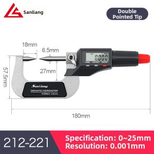 sanliang | High Precision Digital Micrometer 0-25mm