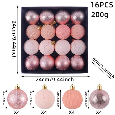 Keluojing | Colored Christmas Decoration Balls 50 Pieces