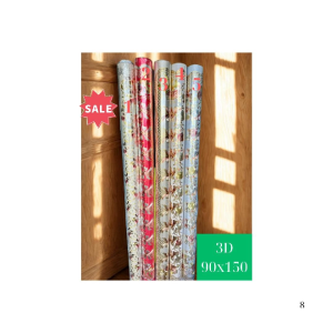 Khăn trải bàn 3D 90x150cm cao cấp Họa tiết nổi 3D hiện đại chống thấm chống trượt chống dầu mỡ
