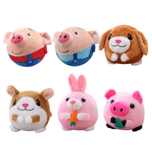 【New Arrival】 Colorful Dog Toy for Indoor Use Plush Chew Ball for IQ Training and Fun