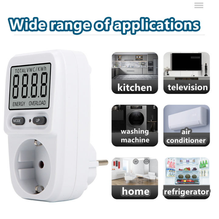 Electric Energy Meter Socket , Energy Metering Smart Meter , LCD