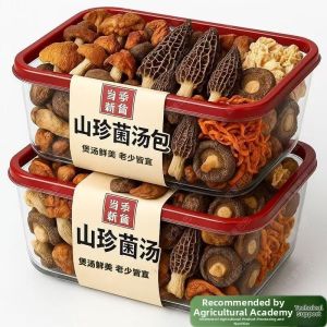 SHANSHENGWEI | Wild Mixed Dried Mushrooms Soup Pack