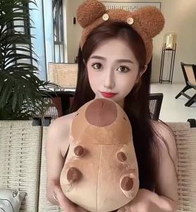 Portable Kawaii Capybara U-shaped Plush Pillow 2 in 1 Travel Neck Support Pillow Cute Plush Throw Pillow Office Chair Cushions