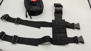 Tactical Drop Leg Platform Molle EDC Pouch Medical EMT Emergency First Aid Kit Bag IFAK Utility Tool Bag with Thigh MOLLE Rig