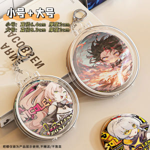 Transparent Protective Case for Travel round 5875mm Barbecue External Anti-scratch Display Badge Crop Hanging Ornament