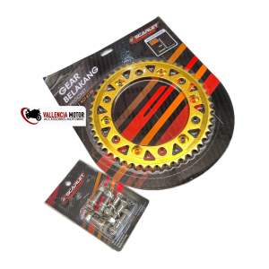 SCARLET RACING - Gear Crf 150l Belakang Free Baut Gir Stainless