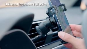 【SKIT】Baseus Stable Gravitational Car Mount Lite Phone Mobile Holder Aircon Outlet Version Gravity Air Vent Car Phone Holder Air Vent Car Mount Stand Baseus Car Phone Holder Air Vent For 5.4-6.7 Inch Smartphone iPhone 14 13 12 Pro Max Samsung Xiaomi