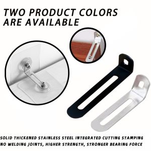 Adjustable thickening Angle code fixed 90 degree L-shaped right Angle  Angle iron laminate bracket Furniture connection fixtu
