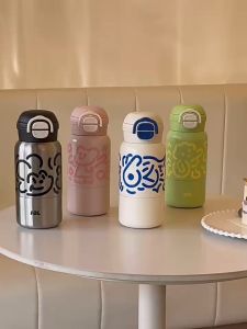 ขวดน้ำ กระติกน้ำเก็บเย็น 520ml แก้วเก็บอุณภูมิสแตนเลส ขวดน้ำเก็บเย็น กระบอกน้ำพกพา แก้วเก็บความร้อน แก้วน้ำเก็บความเย็น nicenite