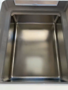 Extra Large Stainless Steel Cat Litter Box Full Stainless Steel Cat Toilet Square Structure Manual Cleaning for Multi-Cat Home