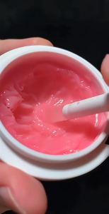 Travel Size Lip Therapy - Krim Bibir Pelembab Intensif - Perawatan Bibir Gelap Peeling Alami 15ml | CHERRY JELLY SLEEPING LIP FLLM