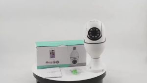 E27 Bulb WiFi Security Camera 2.4G Night Vision Two-Way Audio Motion Detection Home Smart Security Video Surveillance CCTV Camer
