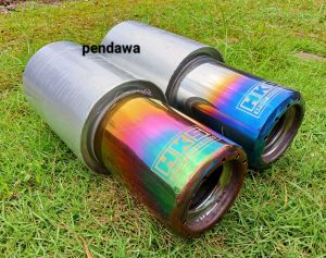 Knalpot Racing mobil HKS GRONEL suara bass adem pelangi / titan clya timor xenia gran max L 300 avanza dll ( Promo )