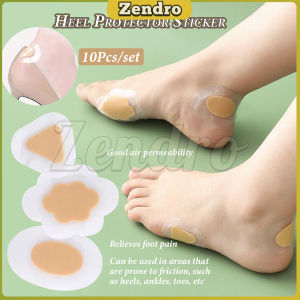 ZEO 10Pcs/set Heel Protector Sticker Tape & Anti-Wearing Heel Pads
