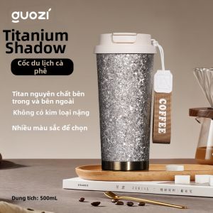 guozi | Cốc Thủy Tiết Kiệm Đẹp Mắt Bằng Titan