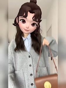 Jaket sweter populer gaya Korea untuk wanita jaket kardigan rajutan longgar baru